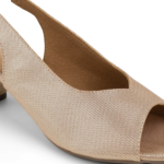 Zelion | Women’s Block-Heel Peep-Toe Slingback Sandals - Image 4