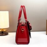 Patent Croc-Embossed Tote & Wallet - Image 10