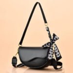 The Crescent Saddle Bag - Modern Convertible Crossbody - Image 4