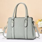 Elegant PU Leather Handbag with Multiple Compartments - Image 4