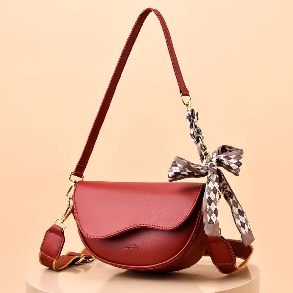 5-25-1.jpg The Crescent Saddle Bag - Modern Convertible Crossbody - Image 1