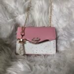 Twinkling Starlet Mini Crossbody Bag - Pearl Charm Evening Clutch - Image 5