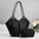 3-in-1 Premium PU Leather Tote Handbag Set - Image 5