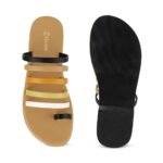 Zelion | Women's Flat Sandal Open Toe Slipper - Image 5