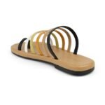 Zelion | Women's Flat Sandal Open Toe Slipper - Image 4