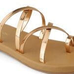 Zelion | Cross Strap Flat Sandal - Image 5