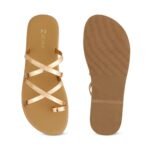 Zelion | Cross Strap Flat Sandal - Image 6