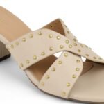 Zelion | Gold-Dot Block Heel - Image 2